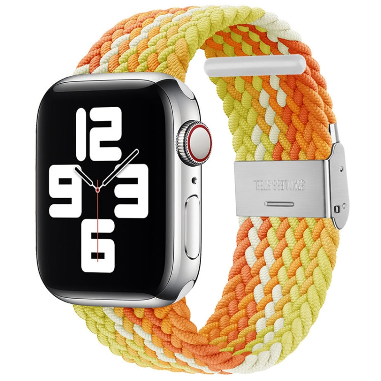 Dây đồng hồ thay thế bện + thép không gỉ cho Apple Watch Series 6 & SE & 5 & 4 44mm / 3 & 2 & 1 42mm, Dành cho Apple Watch Series 7 45mm / 6 & SE & 5 & 4 44mm, Dành cho Apple Watch Ultra 49mm / Series 8&7 45mm / SE 2&6&SE&5&4 44mm / 3&2&1 42mm
