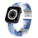 Dây đồng hồ thay thế bện + thép không gỉ cho Apple Watch Series 6 & SE & 5 & 4 44mm / 3 & 2 & 1 42mm, Dành cho Apple Watch Series 7 45mm / 6 & SE & 5 & 4 44mm, Dành cho Apple Watch Ultra 49mm / Series 8&7 45mm / SE 2&6&SE&5&4 44mm / 3&2&1 42mm