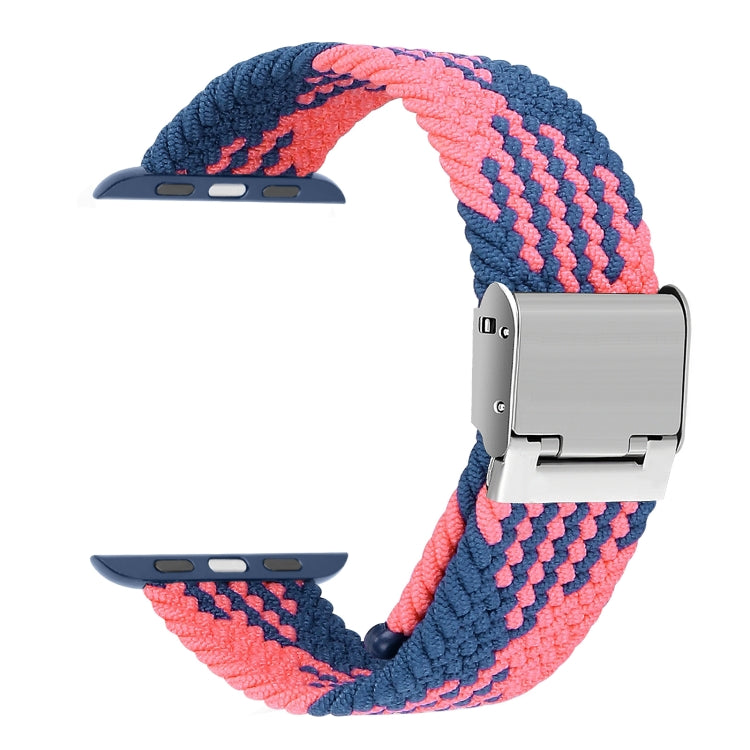 Dây đồng hồ thay thế bện + thép không gỉ cho Apple Watch Series 6 & SE & 5 & 4 44mm / 3 & 2 & 1 42mm, Dành cho Apple Watch Series 7 45mm / 6 & SE & 5 & 4 44mm, Dành cho Apple Watch Ultra 49mm / Series 8&7 45mm / SE 2&6&SE&5&4 44mm / 3&2&1 42mm