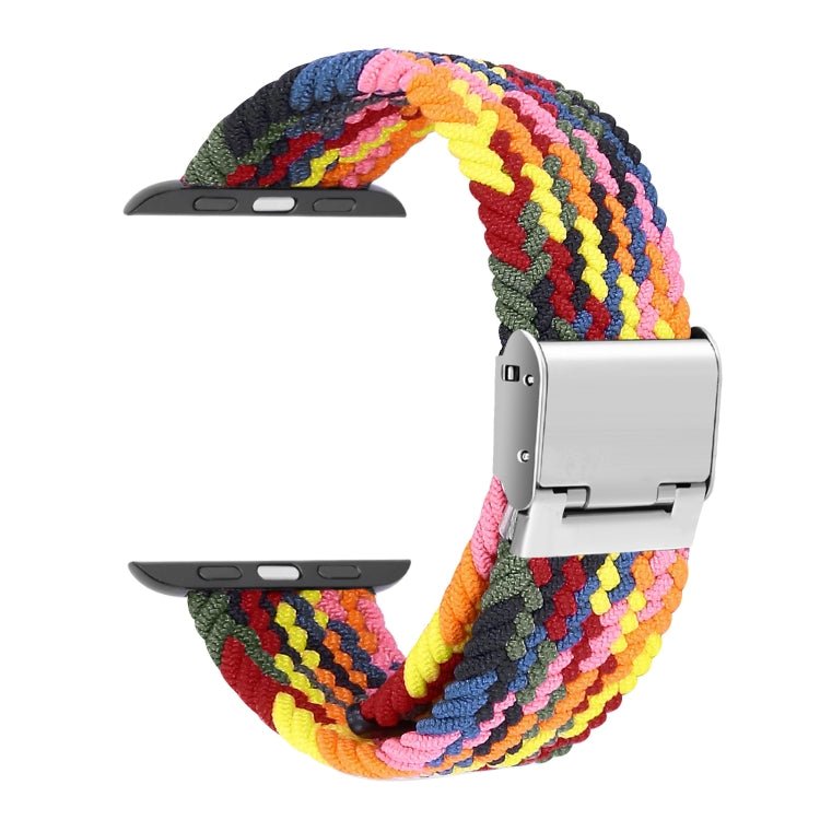Dây đồng hồ thay thế bện + thép không gỉ cho Apple Watch Series 6 & SE & 5 & 4 44mm / 3 & 2 & 1 42mm, Dành cho Apple Watch Series 7 45mm / 6 & SE & 5 & 4 44mm, Dành cho Apple Watch Ultra 49mm / Series 8&7 45mm / SE 2&6&SE&5&4 44mm / 3&2&1 42mm