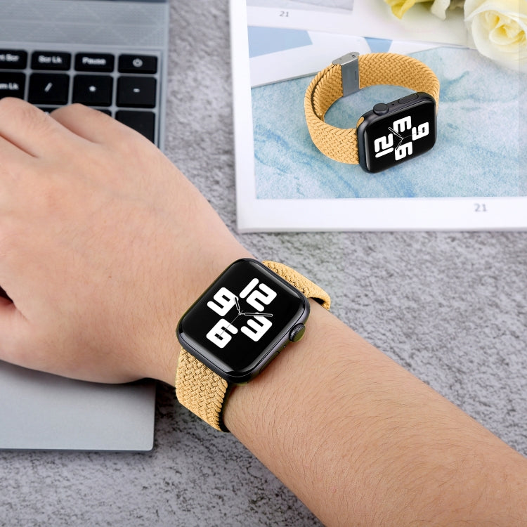 Dây đồng hồ thay thế bện + thép không gỉ cho Apple Watch Series 6 & SE & 5 & 4 44mm / 3 & 2 & 1 42mm, Dành cho Apple Watch Series 7 45mm / 6 & SE & 5 & 4 44mm, Dành cho Apple Watch Ultra 49mm / Series 8&7 45mm / SE 2&6&SE&5&4 44mm / 3&2&1 42mm
