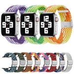 Dây đồng hồ thay thế bện + thép không gỉ cho Apple Watch Series 6 & SE & 5 & 4 44mm / 3 & 2 & 1 42mm, Dành cho Apple Watch Series 7 45mm / 6 & SE & 5 & 4 44mm, Dành cho Apple Watch Ultra 49mm / Series 8&7 45mm / SE 2&6&SE&5&4 44mm / 3&2&1 42mm