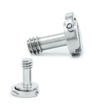 EXIN LS095 2 chiếc ốc vít D Ring gắn đế máy ảnh 1/4 inch tháo nhanh, LS095
