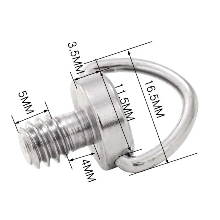 BEXIN LS076 2 Chiếc Vít Đế Gắn Nhanh 1/4 inch -20 Bộ Chuyển Đổi Vít Gắn, LS076