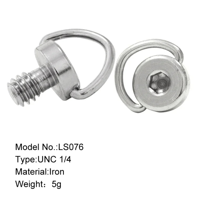 BEXIN LS076 2 Chiếc Vít Đế Gắn Nhanh 1/4 inch -20 Bộ Chuyển Đổi Vít Gắn, LS076