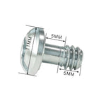 BEXIN LS085 2 chiếc ốc vít adapter gắn đế tháo nhanh 1/4 inch - 20 inch, LS085
