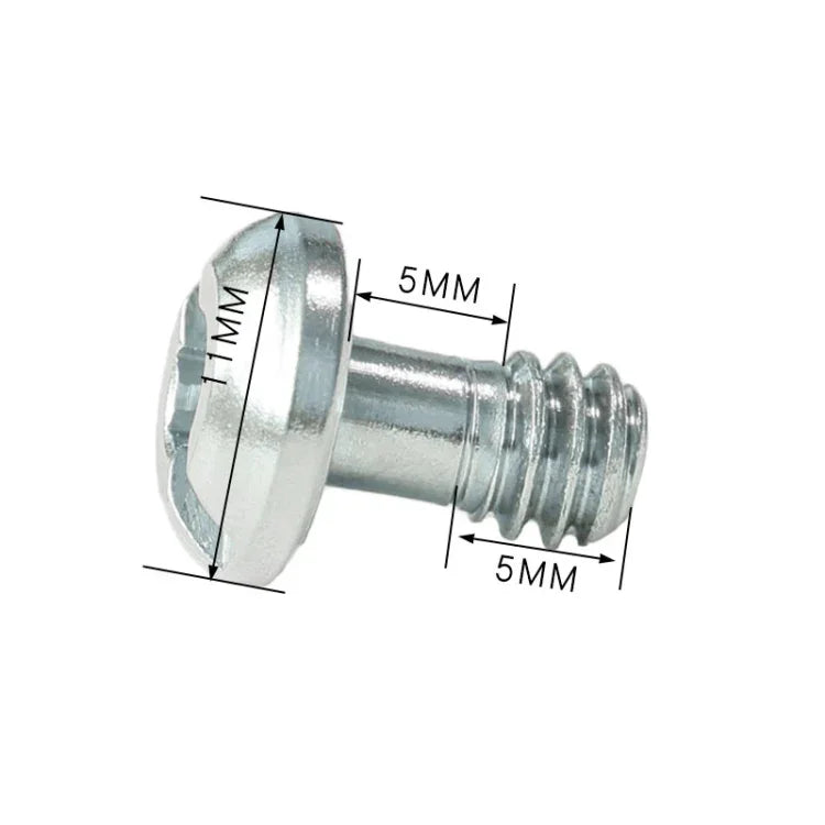 BEXIN LS085 2 chiếc ốc vít adapter gắn đế tháo nhanh 1/4 inch - 20 inch, LS085
