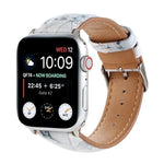 Dây đồng hồ da in họa tiết phong cách dân tộc cẩm thạch cho Apple Watch Series 6 & SE &, 5 & 4 44mm / 3 & 2 & 1 42mm, 5 & 4 40mm / 3 & 2 & 1 38mm