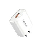 WK WP-U57 Sạc nhanh 18W QC3.0 + cáp dữ liệu USB sang Type-C / USB-C, phích cắm US