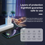 WK WP-U57 Sạc nhanh tối đa 18W QC3.0 + cáp dữ liệu USB sang Micro USB, phích cắm US, phích cắm EU