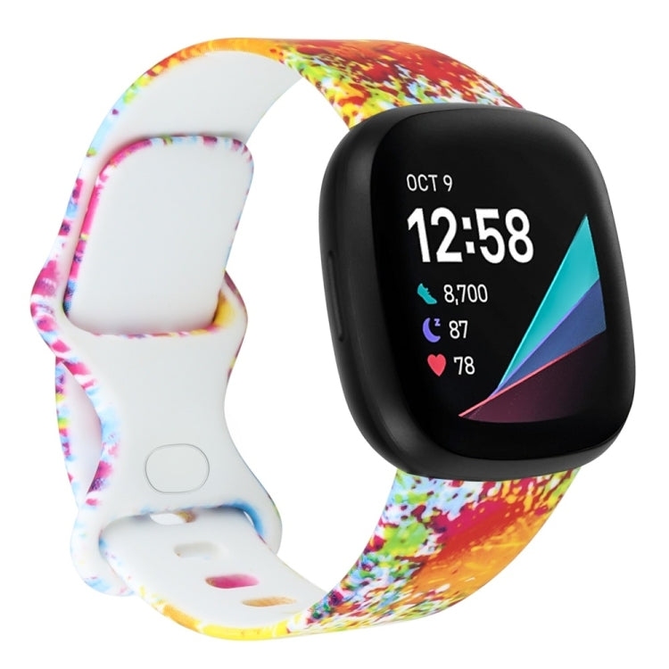 For Fitbit Versa 3 Printing Replacement Strap Watchband, S