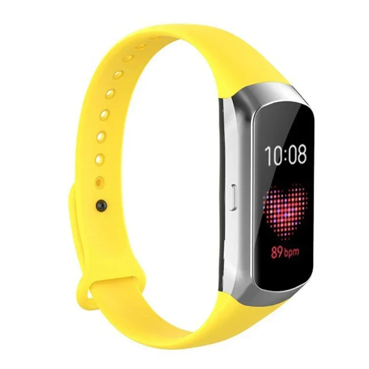 Dây đeo thay thế bằng silicone bóng nút móng cho Samsung Galaxy Fit SM-R370