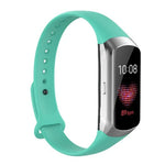 Dây đeo thay thế bằng silicone bóng nút móng cho Samsung Galaxy Fit SM-R370