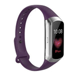 Dây đeo thay thế bằng silicone bóng nút móng cho Samsung Galaxy Fit SM-R370