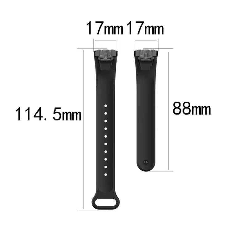 Dây đeo thay thế bằng silicone bóng nút móng cho Samsung Galaxy Fit SM-R370