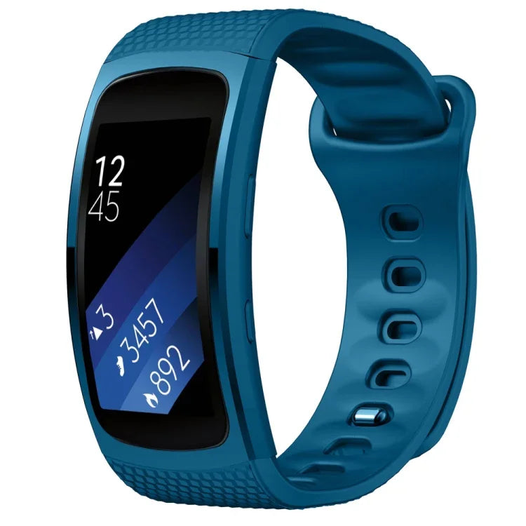 Dây đeo thay thế bằng silicone cho Samsung Gear Fit2 Pro, S, L