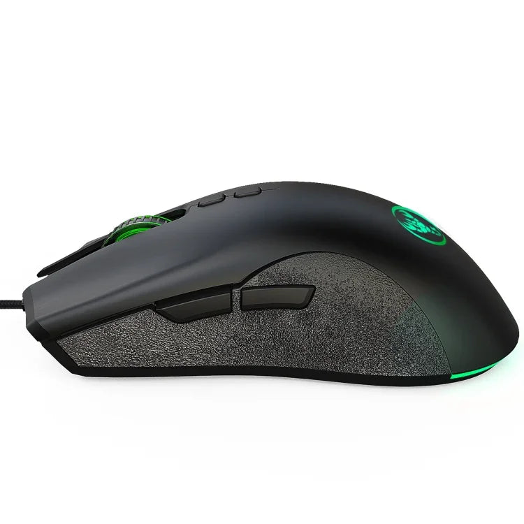 Chuột chơi game có dây cơ học HXSJ A883 7 phím 6400DPI ánh sáng RGB