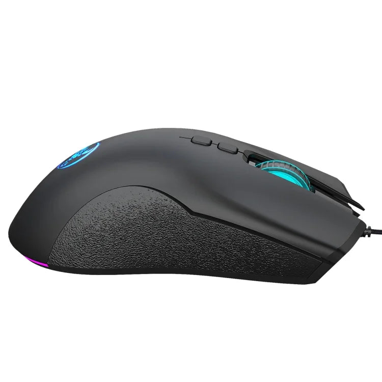 Chuột chơi game có dây cơ học HXSJ A883 7 phím 6400DPI ánh sáng RGB