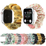 Dây đồng hồ thay thế kiểu vòng tóc vải cho Apple Watch Series 8&7 45mm / SE 2&6&SE&5&4 44mm / 3&2&1 42mm, Apple Watch Series 8&7 41mm / SE 2&6&SE&5&4 40mm / 3&2&1 38mm