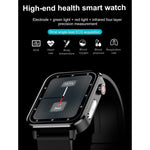 Đồng hồ thông minh màn hình màu TFT 1.7 inch E86 chống nước IP68, Hỗ trợ theo dõi oxy trong máu / Theo dõi nhiệt độ cơ thể / Chẩn đoán y tế AI, Kiểu: Dây đeo TPU, Dây đeo TPU (Xanh dương), Dây đeo TPU (Đen), Dây đeo TPU (Đỏ)