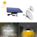 Đèn năng lượng mặt trời 2 trong 1 chiếu sáng cảnh quan sân, hành lang, đèn chùm retro 32 LED, ánh sáng trắng, ánh sáng ấm