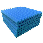 Bông cách âm phòng thu âm kiểu rãnh tam giác 30x30x2.5cm, 6 cái, 10 cái, 12 cái, 20 cái, 24 cái