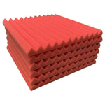 Bông cách âm phòng thu âm kiểu rãnh tam giác 30x30x2.5cm, 6 cái, 10 cái, 12 cái, 20 cái, 24 cái