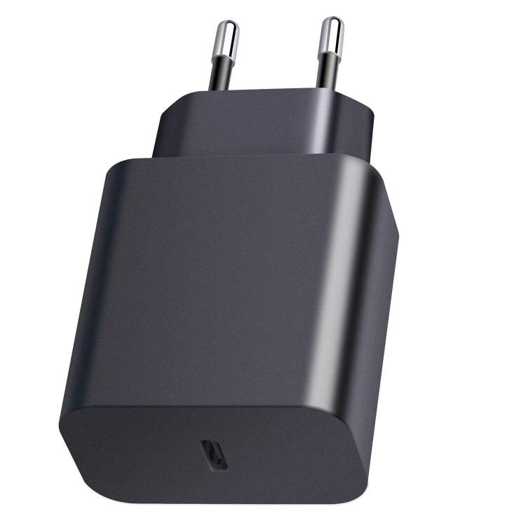 XY PD Bộ sạc du lịch 25W cổng đơn USB-C / Type-C cho thiết bị Samsung, sạc nhanh, phích cắm EU