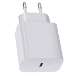 XY PD Bộ sạc du lịch 25W cổng đơn USB-C / Type-C cho thiết bị Samsung, sạc nhanh, phích cắm EU