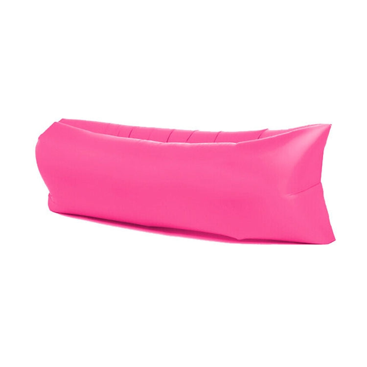 Sofa hơi nước lười ngoài trời di động, giường hơi cỏ bãi biển, kích thước: 200 x 70cm, màu tím, màu cam, màu xanh da trời, màu đen, màu xanh lá, màu hồng, màu đỏ hoa hồng, màu xanh lam sapphire