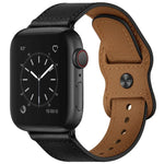 Dây đồng hồ da hai lỗ cho Apple Watch Series 6 & SE &, 5 & 4 44mm / 3 & 2 & 1 42mm, 5 & 4 40mm / 3 & 2 & 1 38mm