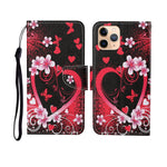 Painted Pattern Horizontal Flip Leathe Case, For iPhone 11, For iPhone 11 Pro, For iPhone 11 Pro Max