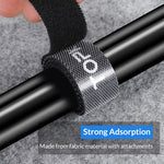 4 Cái Dây Buộc Nylon Có Thể Tái Sử Dụng & Chia Nhỏ Dây Buộc Cáp Móc Và Vòng Dán, Dài 1m