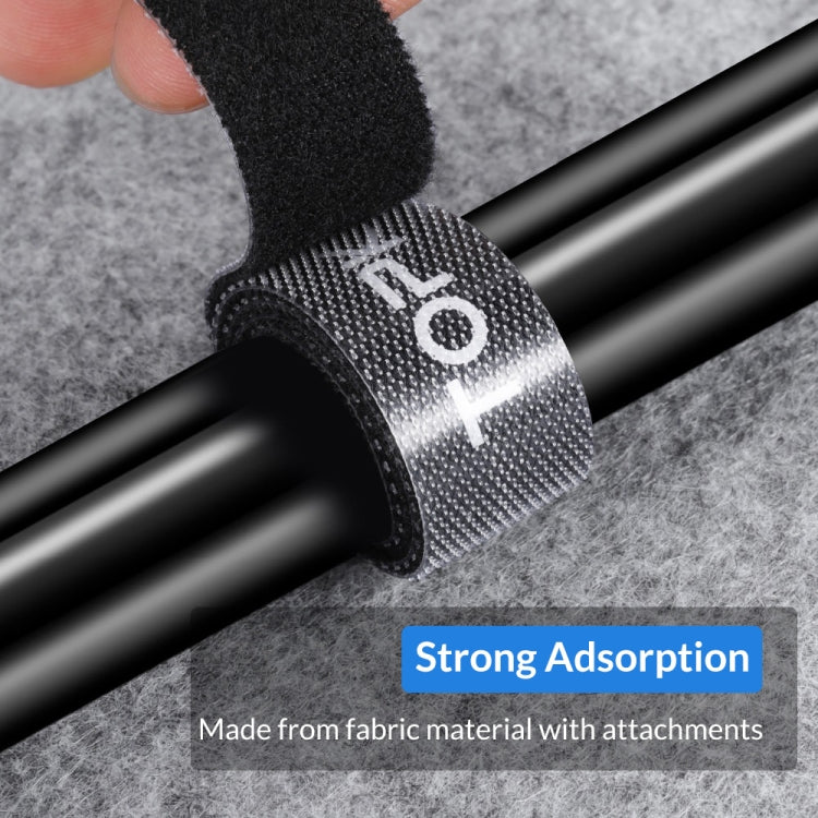 4 Cái Dây Buộc Nylon Có Thể Tái Sử Dụng & Chia Nhỏ Dây Buộc Cáp Móc Và Vòng Dán, Dài 1m