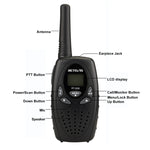 1 cặp bộ đàm cầm tay RETEVIS RT628 công suất 0.5W tần số Mỹ 462.550-467.7125MHz 22 kênh cho trẻ em, RT628 (Màu đen), RT628 (Màu trắng), RT628 (Màu đỏ)