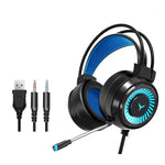 2 cái tai nghe chơi game có dây gắn đầu G58 có micro, chiều dài cáp khoảng 2m, phiên bản cắm đơn màu đen, phiên bản USB đơn 7.1 màu đen, phiên bản 3.5mm nhiều màu hồng, phiên bản 3.5mm nhiều màu trắng, phiên bản 3.5mm nhiều màu đen