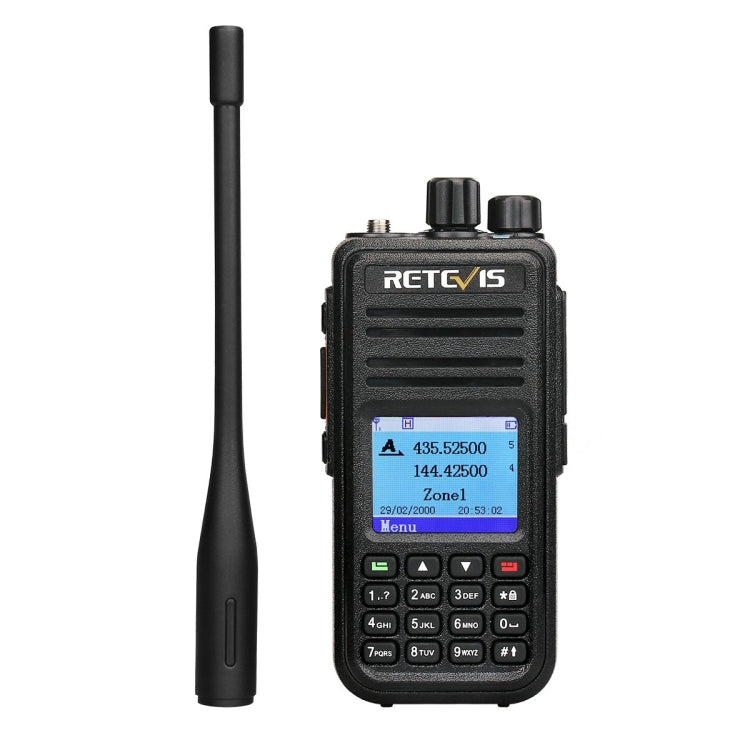 RETEVIS RT3S 136-174MHz + 400-480MHz 3000CH Handheld DMR Digital Two Way Radio Walkie Talkie, GPS Version, RT3S, GPS Version