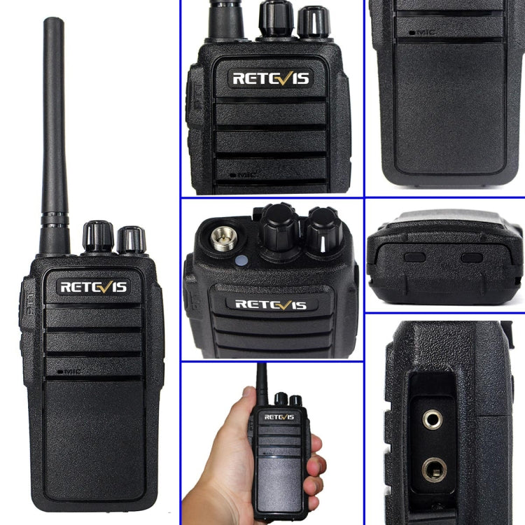 1 cặp RETEVIS RT21 2.5W Tần số Mỹ 400-480MHz 16 kênh Bộ đàm cầm tay, phích cắm Mỹ, RT21 phích cắm Mỹ