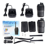 1 cặp RETEVIS RT21 2.5W Tần số Mỹ 400-480MHz 16 kênh Bộ đàm cầm tay, phích cắm Mỹ, RT21 phích cắm Mỹ