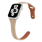 Dây đồng hồ da mỏng khóa ngược hình chữ T đa năng, dành cho Apple Watch Ultra 49mm / Series 8&7 45mm / SE 2&6&SE&5&4 44mm / 3&2&1 42mm, Apple Watch Series 8&7 41mm / SE 2&6&SE&5&4 40mm / 3&2&1 38mm