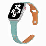 Dây đồng hồ da mỏng khóa ngược hình chữ T đa năng, dành cho Apple Watch Ultra 49mm / Series 8&7 45mm / SE 2&6&SE&5&4 44mm / 3&2&1 42mm, Apple Watch Series 8&7 41mm / SE 2&6&SE&5&4 40mm / 3&2&1 38mm