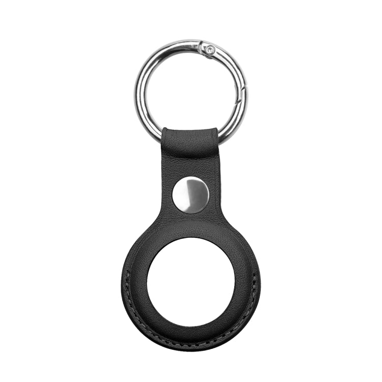 Vỏ Bọc Da Bò Lớp Trên Chống Trầy Kèm Móc Khóa Có Thể Thay Đổi Cho AirTag Thế Hệ 2 / AirTag Thế Hệ 1