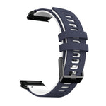 For Garmin Fenix 6X Two-color Silicone Quick Release Replacement Strap Watchband, For Garmin Fenix 6X
