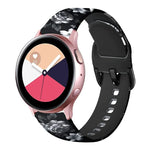 Dây đeo đồng hồ thay thế in silicone, Dành cho Samsung Galaxy Watch 42mm, Dành cho Samsung Galaxy Watch 46mm