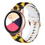 Dây đeo đồng hồ thay thế in silicone, Dành cho Samsung Galaxy Watch 42mm, Dành cho Samsung Galaxy Watch 46mm
