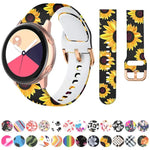 Dây đeo đồng hồ thay thế in silicone, Dành cho Samsung Galaxy Watch 42mm, Dành cho Samsung Galaxy Watch 46mm