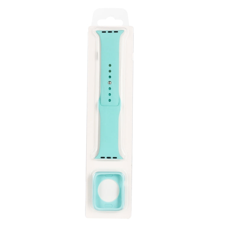 Bộ dây đeo đồng hồ silicone thay thế + ốp bảo vệ đồng hồ, dành cho Apple Watch Series 9 / 8 / 7 41mm, dành cho Apple Watch Series 9 / 8 / 7 45mm
