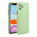 Card Slot Design Shockproof TPU Protective Case, For iPhone 8 & 7, For iPhone 8 Plus & 7 Plus, For iPhone 11, For iPhone 11 Pro