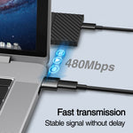 JOYROOM S-H152 Adapter OTG USB đực sang USB-C / Type-C cái 3A, S-H152