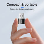 JOYROOM S-H152 Adapter OTG USB đực sang USB-C / Type-C cái 3A, S-H152